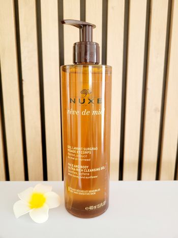 🌼 Nuxe Rêve de miel gel lavant surgras 400ml 