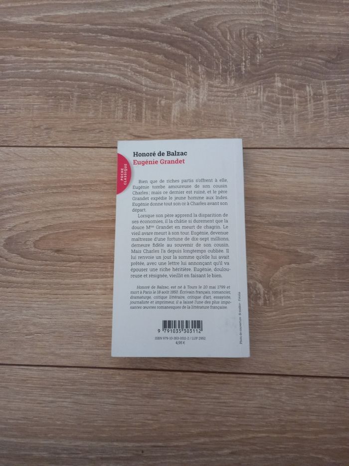Livre "Eugénie Grandet" par Honoré de Balzac - photo numéro 2