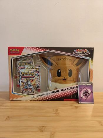 Coffret Collection pochette à accessoires Pokémon - EV8.5 Evolutions Prismatique - Neuf Scellé FR