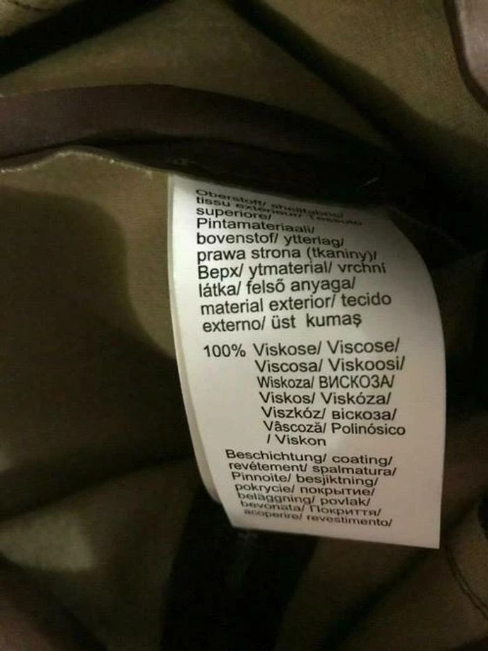 Jupe brune à franges Rainbow - Taille 34 - photo numéro 3