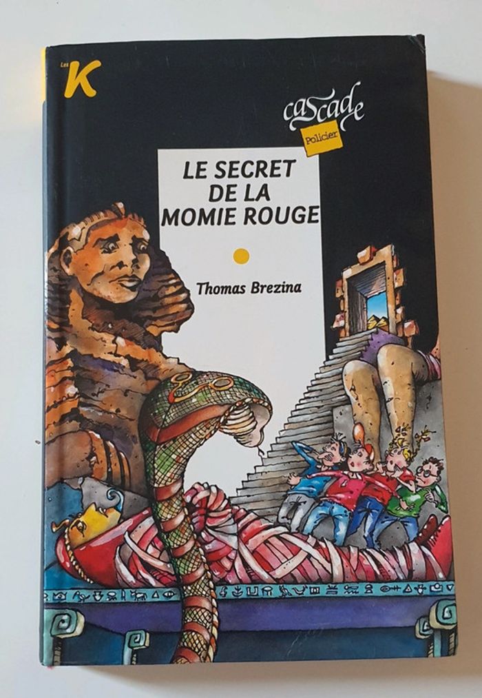 Livre enfant - le secret de la momie rouge - Thomas brezina - photo numéro 3