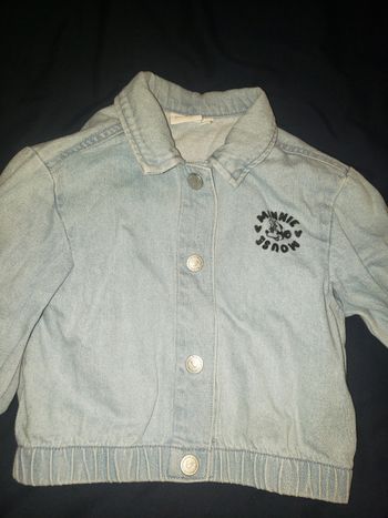 Veste jean Disney 12 mois