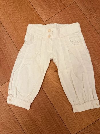 Pantalon Orchestra blanc en 4ans