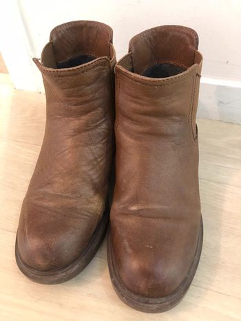 Bottine femme cuir 36