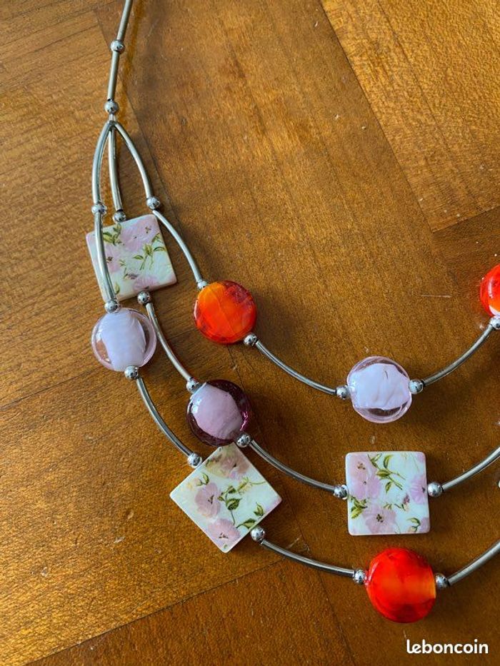 Collier fantaisie - femme - photo numéro 3
