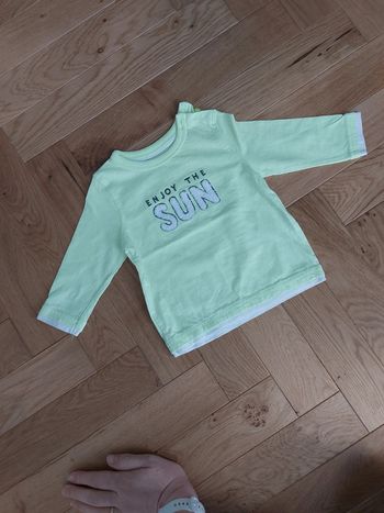 Pull fin manches longues Gémo neuf