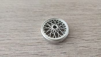 Jante seule pièce détachée miniature burago bugatti type 59 1934 1/18 #B67