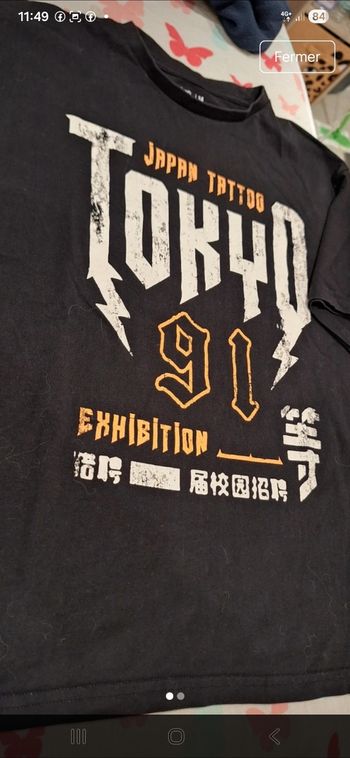 T shirt gemo 14 ans 