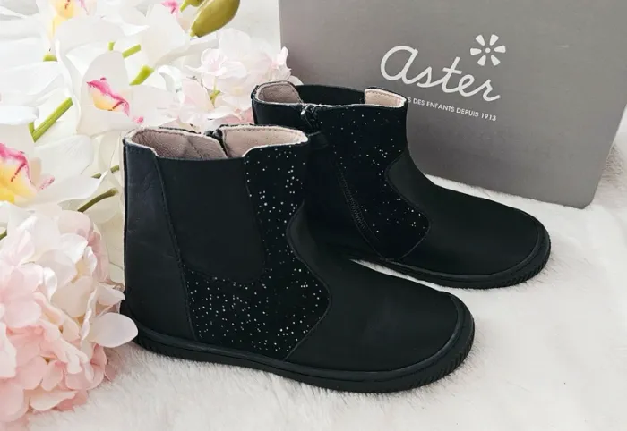 Bottes Bottines Cuir Zip Aster T29