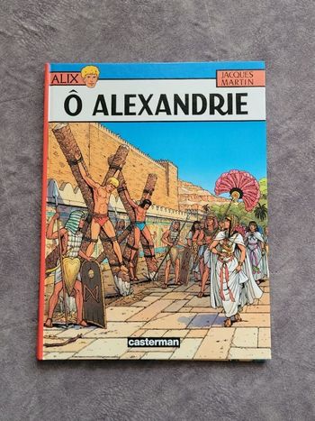 Alix tome 20 Ô Alexandrie Par Jacques Martin