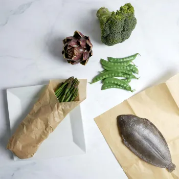 X6 Feuilles de cuisson 40x40 cm vapeur Cook Concept – micro-ondes Neuf