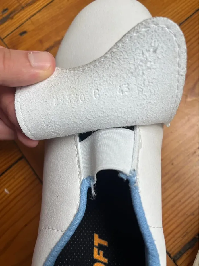 Chaussures de sécurité blanches agroalimentaire Soft – Taille 43 – Excellent état - photo numéro 6