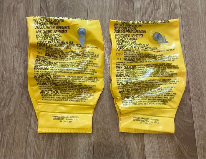 Brassards jaunes mixte 3/6 ans - photo numéro 4