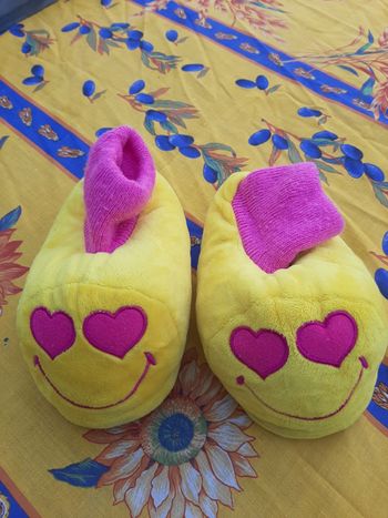 Chaussons smiley