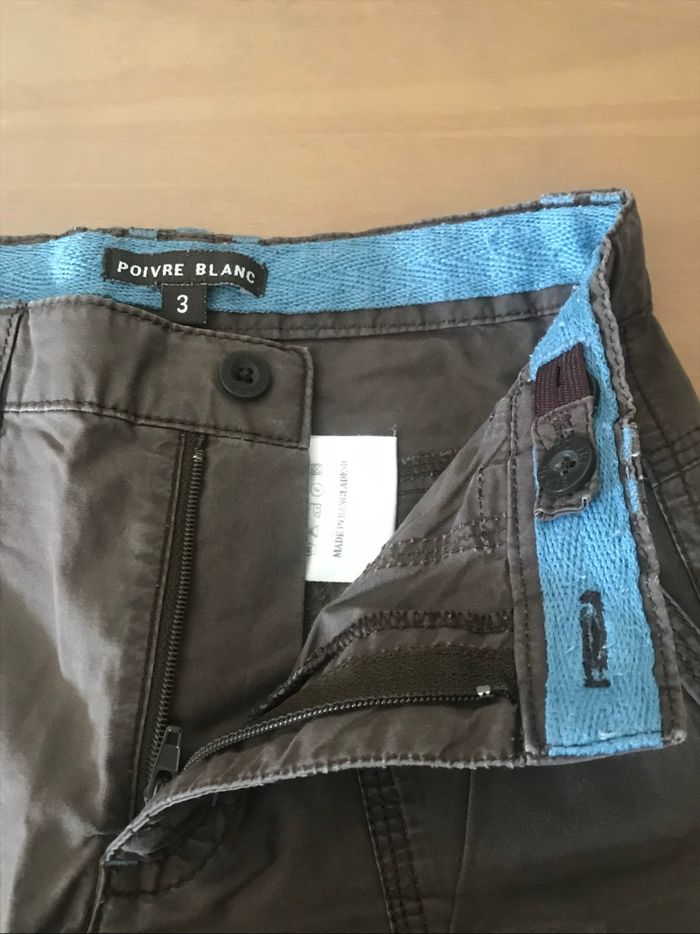 Short marron Poivre Blanc 3 ans - photo numéro 4