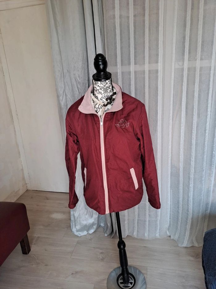 Veste polaire et lin réversible T 38/40