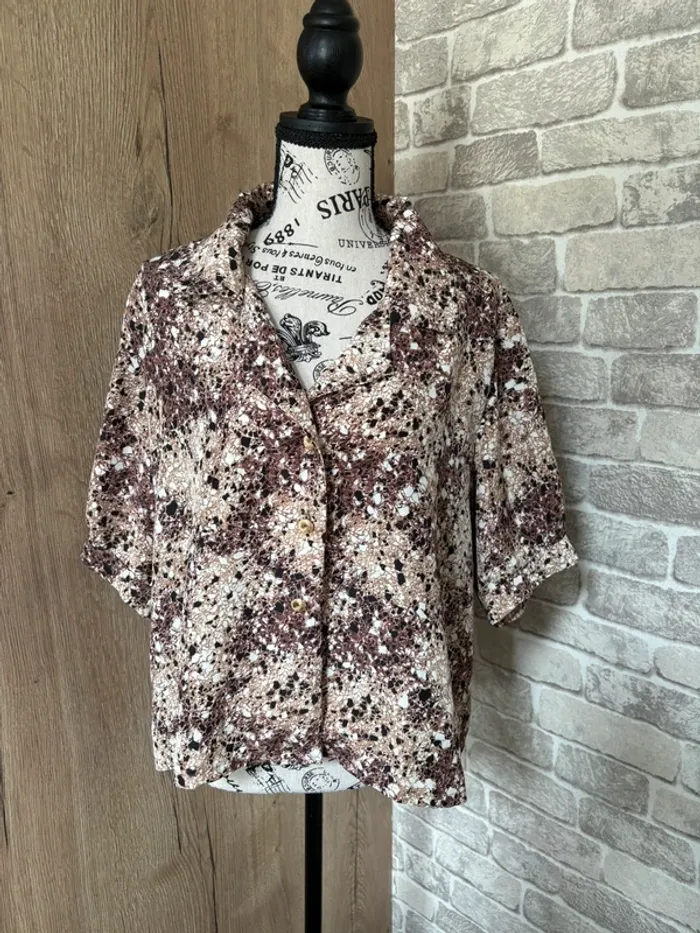 Chemisier vintage rétro taille 44/46