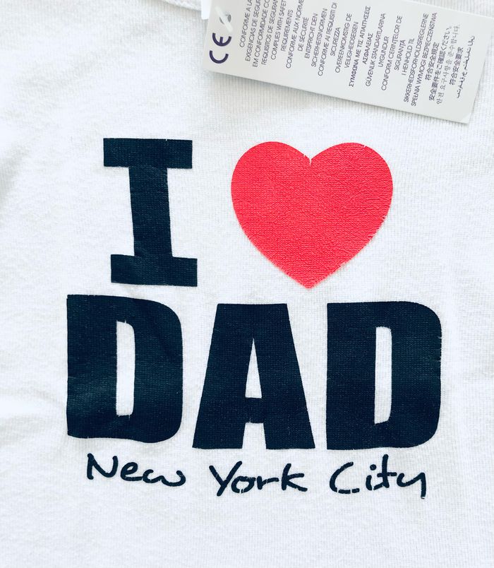 Bodie “I love Dad “ NYC , taille 12 mois - photo numéro 2