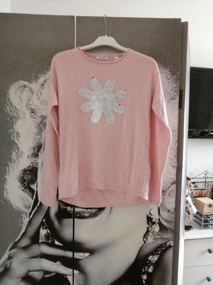 Pull fille okaidi