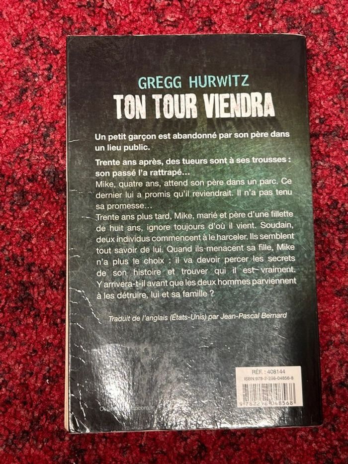 Livre Ton jour viendra Gregg Hurwitz - photo numéro 4