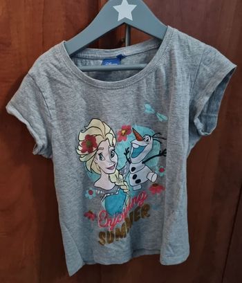 T-shirt Reine des neige 10ans