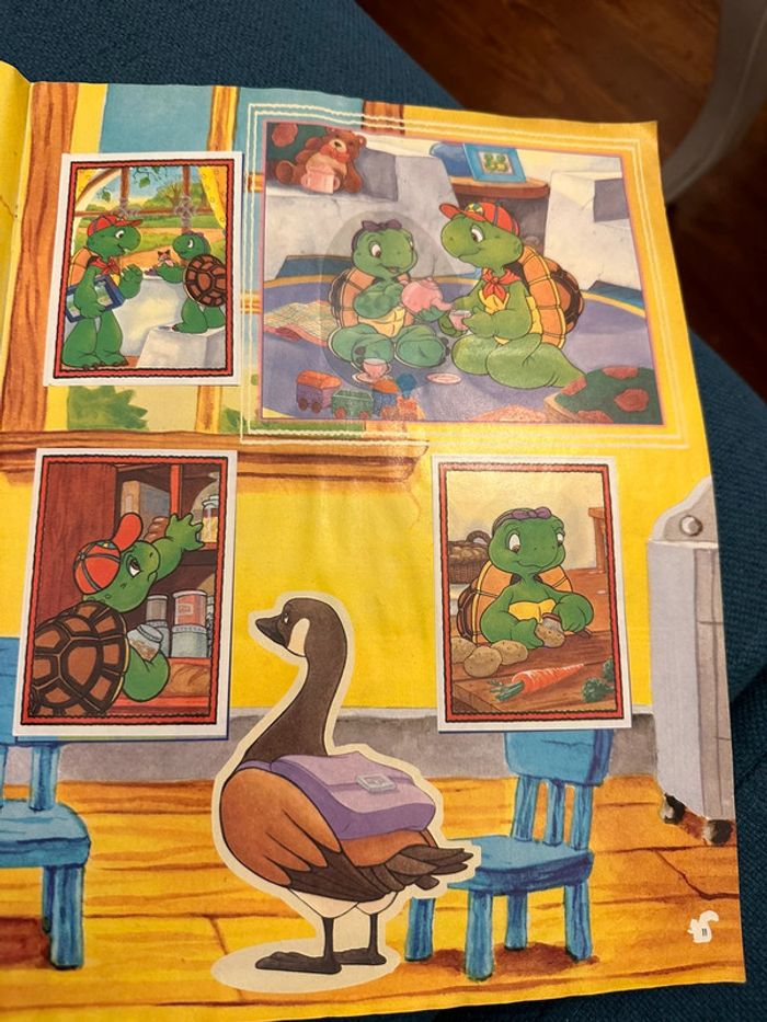 Album livre Panini complet stickers autocollants Franklin la tortue - photo numéro 7
