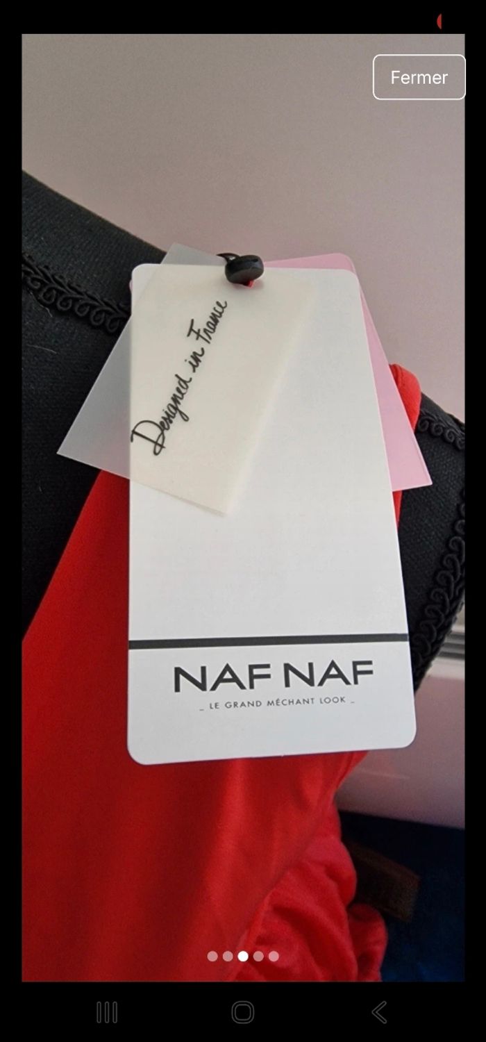 Robe de soirée Naf Naf - photo numéro 3