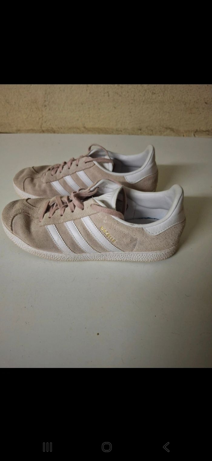 Gazelle rose roses claires et blanches - photo numéro 2