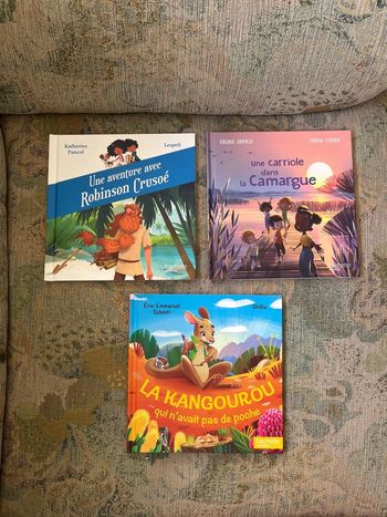 Lot de 3 livres Mac donalds