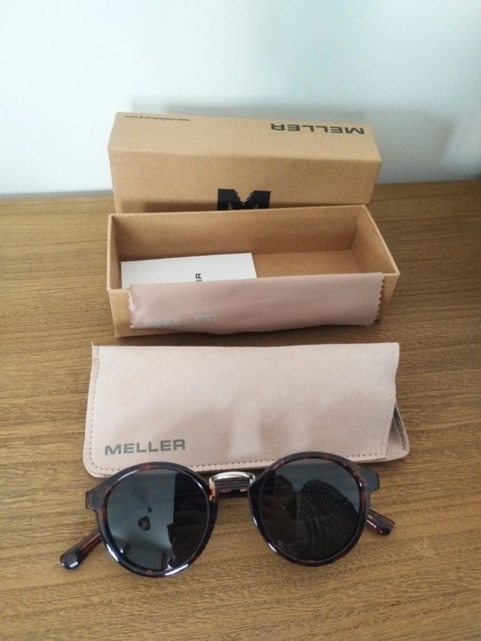 Paire de lunettes rondes écaille mixte neuve Meller