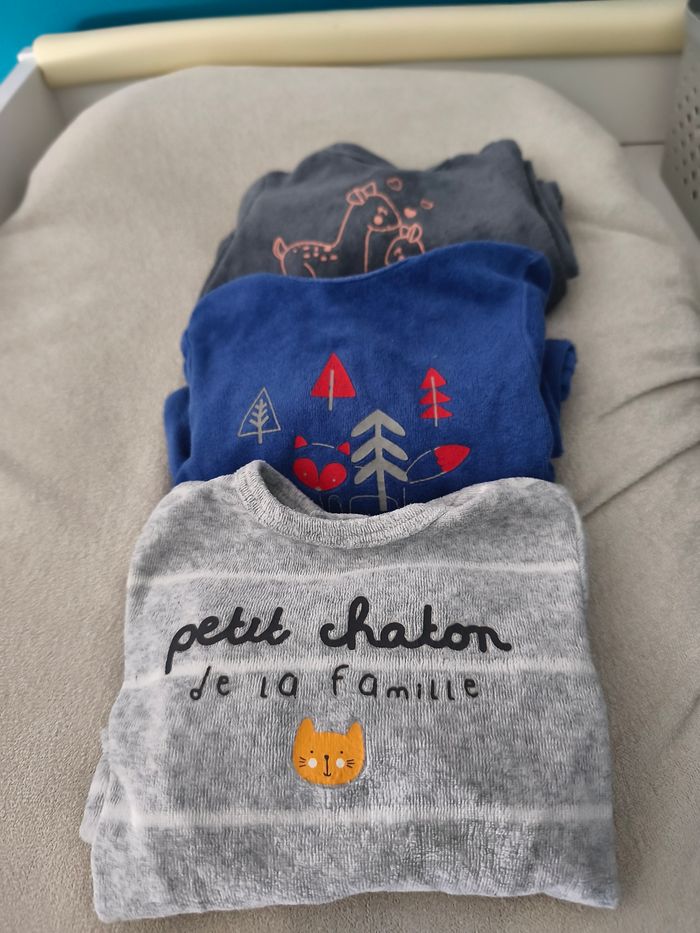 Pyjamas 3 mois garçons - photo numéro 2