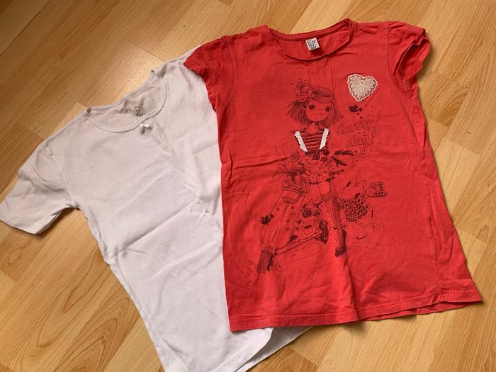 Lot 2 te shirt 10-12 ans