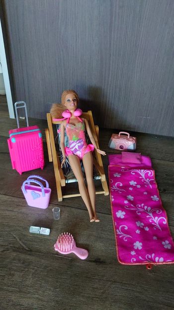 Accessoires barbie plage