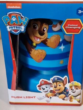 Lampe pat patrouille garçon