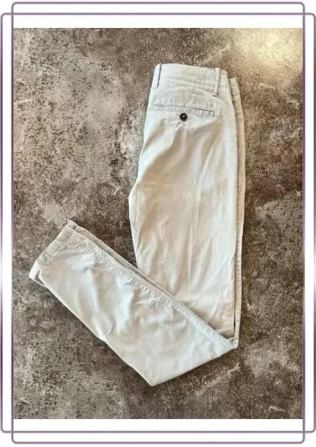 Chino gris homme Jules taille 38 Slim Men gray chinos Graue Chinos Herren Pantaloni chino grigi uomo