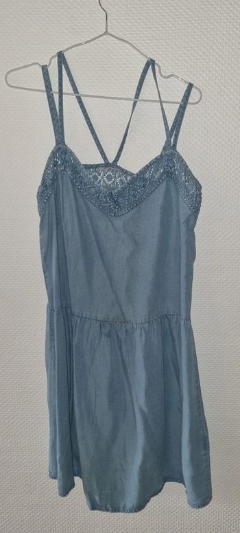 Robe midi style jean taille 36 / S Camaïeu