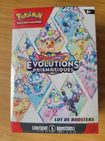 Bundle Évolutions prismatiques EV8.5 neuf et scellé