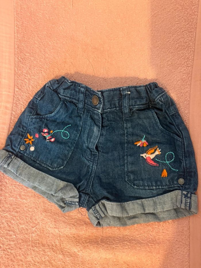 Short en jean