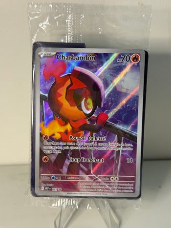 Carte promo Pokémon MEP 022 charbambin Scellé 