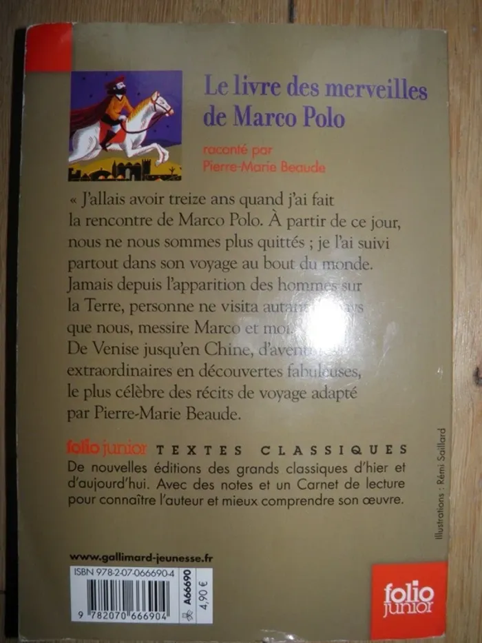 Le livre des merveilles de Marco Polo (Pierre-Marie Beaude) BE - photo numéro 2