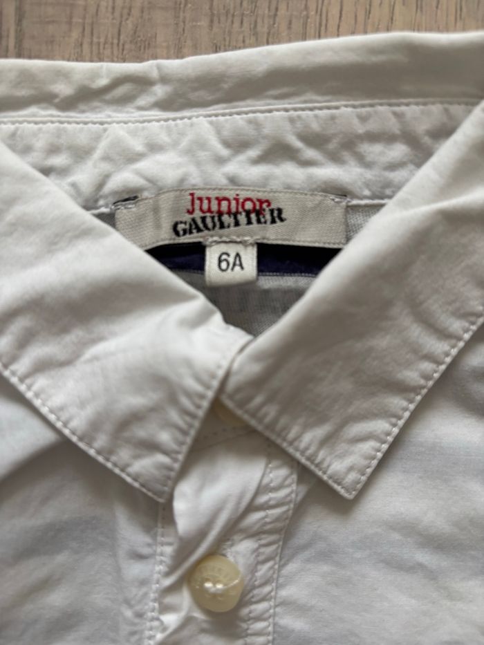 Chemise jean Paul Gauthier garçon taille 5 ans - photo numéro 3