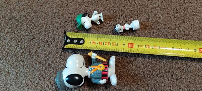 Lot Snoopy 3 figurines
