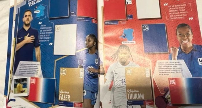 Kit Panini stickers Foot FFF Fiers D'être Bleus - photo numéro 9
