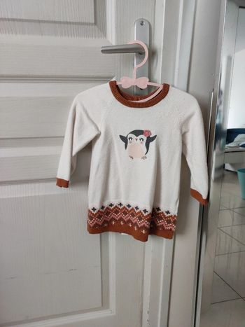 Robe pull taille 6 mois 67 cm