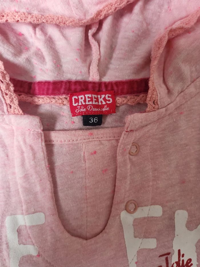 Lot 2 t-shirts manches longues fille 4 ans très bon état - photo numéro 5