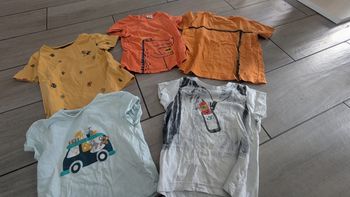 Lot de 5 hauts manches courtes 3 ans