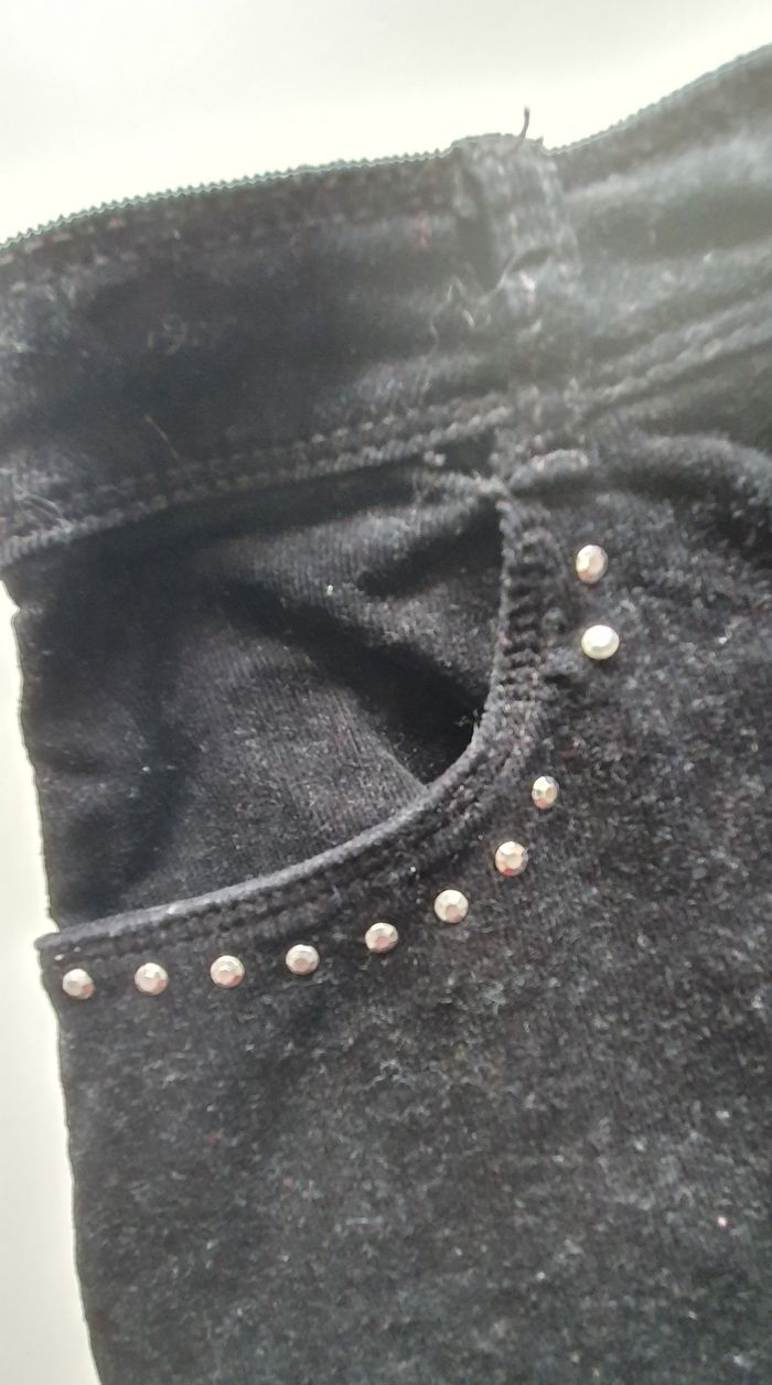 Jupe noire en velours Orchestra 10 ans - photo numéro 3