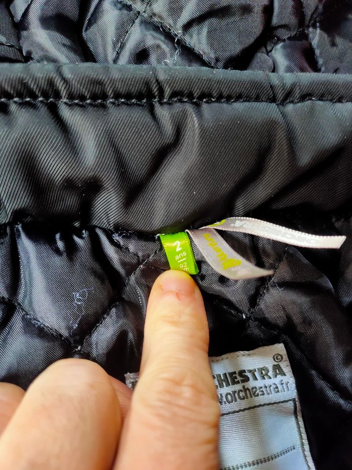 Manteau Noir Orchestra taille 2 ans - photo numéro 7