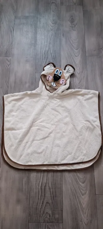 cape de bain enfant