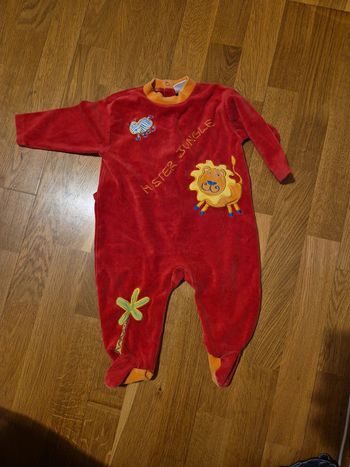 Pyjama mister jungle taille 12 mois